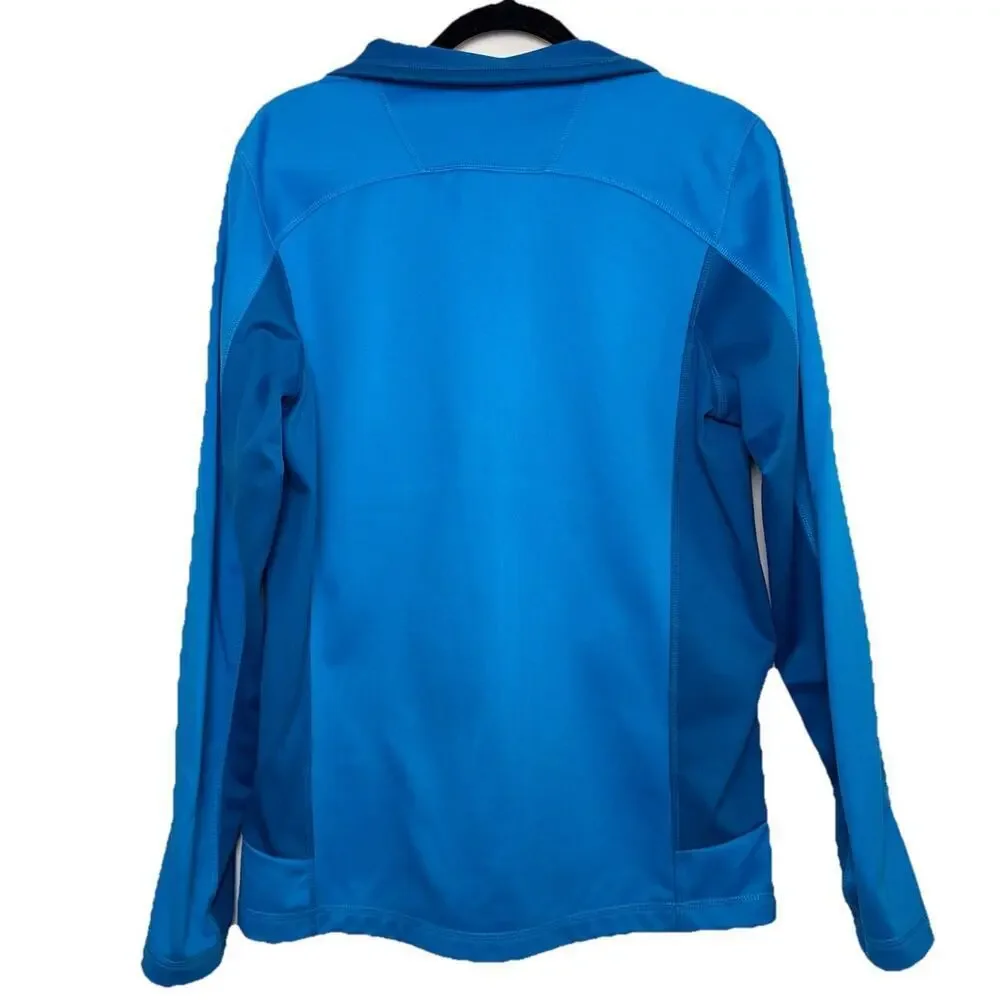 The North Face Men's Apex Bionic Soft Shell Jacket Blue Size Small Excellent